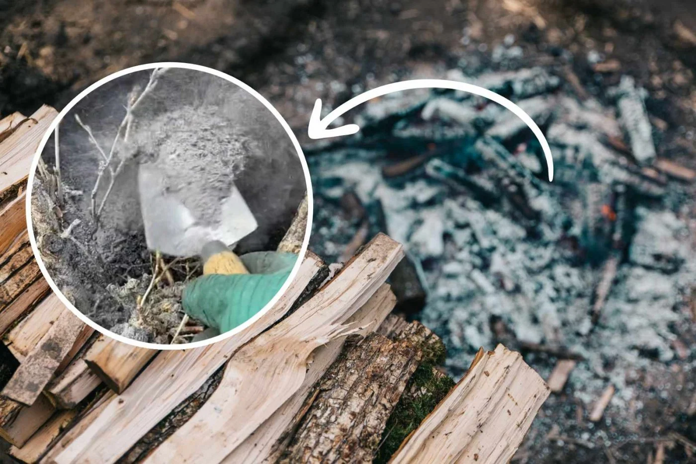 Nie wyrzucaj popiolu drzewnego! Wykorzystaj go jako naturalny i swietny nawóz do roslin