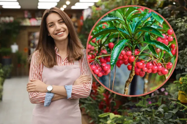 Ardizja karbowana: idealne nieduze drzewko w sam raz do kazdego domu na zime